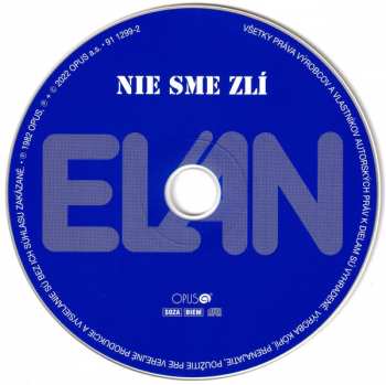 CD Elán: Nie Sme Zlí