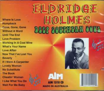 CD Eldridge Holmes: Deep Southern Soul 292643