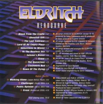 CD Eldritch: Headquake LTD 123358