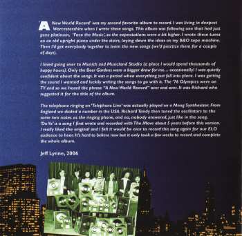 CD Electric Light Orchestra: A New World Record