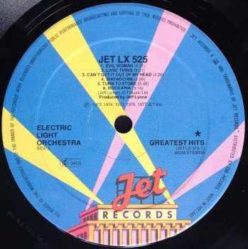 LP Electric Light Orchestra: ELO's Greatest Hits