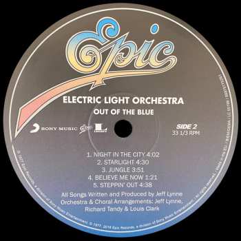 2LP Electric Light Orchestra: Out Of The Blue 27082