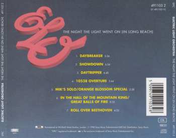 CD Electric Light Orchestra: The Night The Light Went On (In Long Beach) 516523