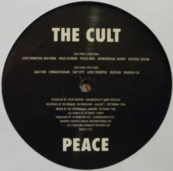 2LP The Cult: Electric Peace 10886