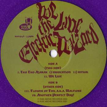 2LP Electric Wizard: We Live