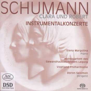 Album Elena Margolina: Schumann / Clara Und Robert / Instrumentalkonzerte
