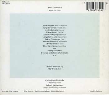 CD Eleni Karaindrou: Music For Films 306288