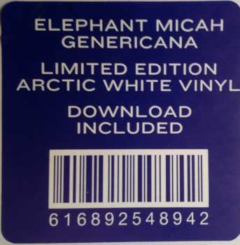 LP Elephant Micah: Genericana LTD | CLR 310538