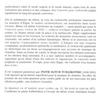 CD Sir Edward Elgar: Elgar & Saint-Saëns: Cello Concertos