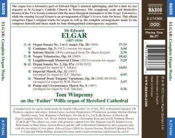 CD Sir Edward Elgar: Complete Organ Works 449042