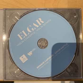 CD Sir Simon Rattle: Elgar Violin Concerto / Violin Sonata 10982