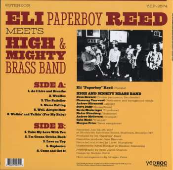 LP Eli "Paperboy" Reed: Meets High & Mighty Brass Band 358439