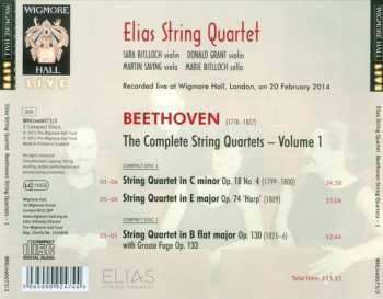 2CD Elias String Quartet: The Complete String Quartets 1 361707