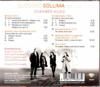 CD Eliodoro Sollima: Chamber Music  122336