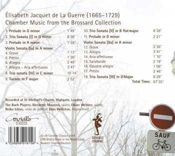 CD Élisabeth Jacquet de La Guerre: Chamber Music From The Brossard Collection 307641