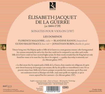 CD Élisabeth Jacquet de La Guerre: Sonates Pour Violon 120815