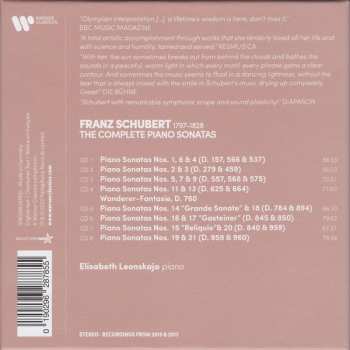 8CD/Box Set Elisabeth Leonskaja: The Complete Piano Sonatas 437824