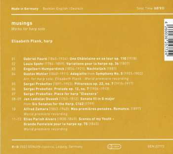 CD Elisabeth Plank: Musings 458981
