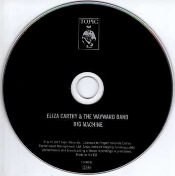 CD Eliza Carthy: Big Machine 96265