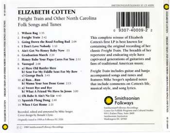 CD Elizabeth Cotten: Freight Train And Other North Carolina Folk Songs And Tunes 336099