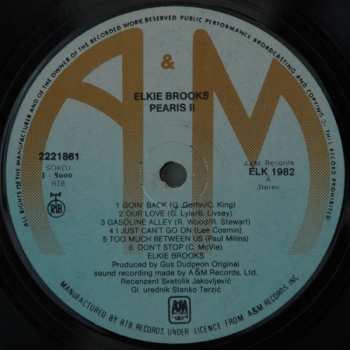 LP Elkie Brooks: Pearls II
