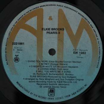 LP Elkie Brooks: Pearls II