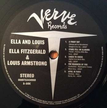 LP Ella Fitzgerald: Ella And Louis 10999