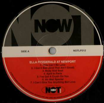 LP Ella Fitzgerald: At Newport