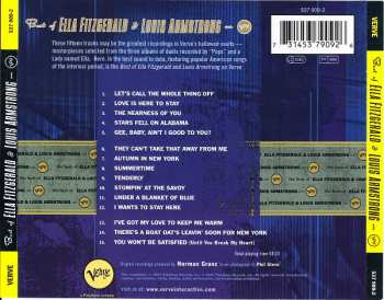 CD Ella Fitzgerald: Best Of Ella Fitzgerald & Louis Armstrong On Verve 387828