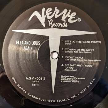 2LP Ella Fitzgerald: Ella And Louis Again 388571
