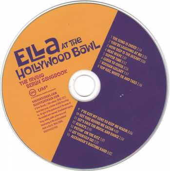 CD Ella Fitzgerald: Ella At The Hollywood Bowl: The Irving Berlin Songbook 396504