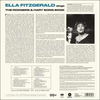 2LP Ella Fitzgerald: Sings The Rodgers & Hart Song Book LTD 325579