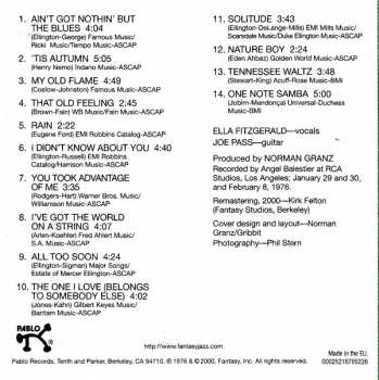 CD Ella Fitzgerald: Fitzgerald & Pass...Again 321753