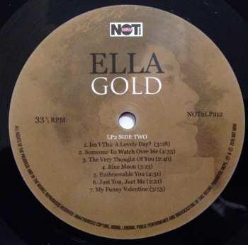 2LP Ella Fitzgerald: Gold: The Original Classics  80830