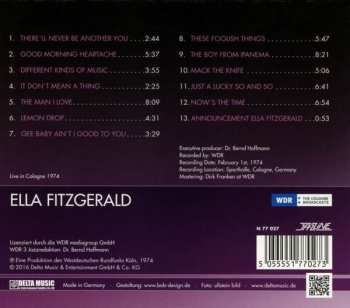 CD Ella Fitzgerald: Live in Cologne 1974 369353
