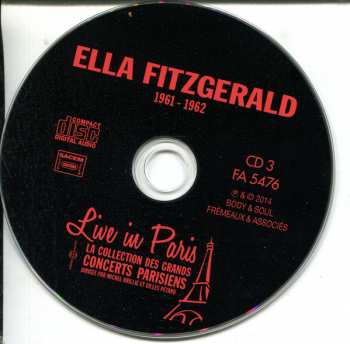 3CD Ella Fitzgerald: Live In Paris 1957-1962 317034