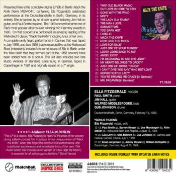 CD Ella Fitzgerald: Ella In Berlin 336800