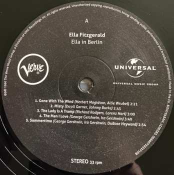 LP Ella Fitzgerald: Mack The Knife (The Complete Ella In Berlin)