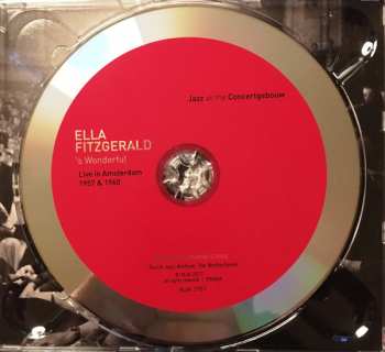 CD Ella Fitzgerald: 's Wonderful (Live In Amsterdam 1957 &1960) 297957