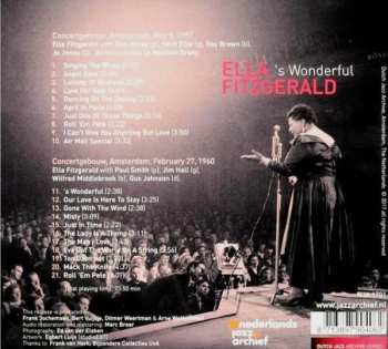 CD Ella Fitzgerald: 's Wonderful (Live In Amsterdam 1957 &1960) 297957