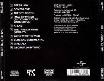 CD Ella Fitzgerald: Speak Love 239029