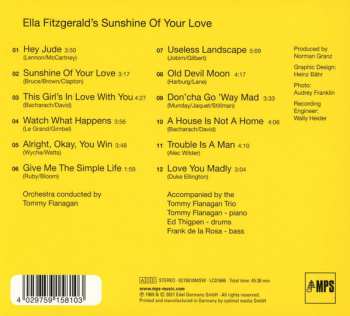 CD Ella Fitzgerald: Sunshine Of Your Love 413547