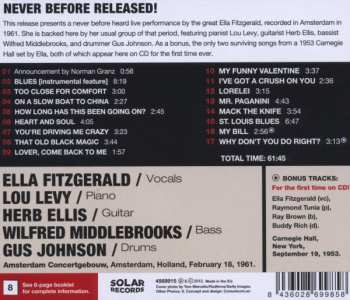CD Ella Fitzgerald: The 1961 Amsterdam Concert 452435
