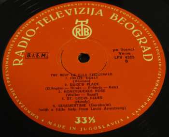 LP Ella Fitzgerald: The Best Of Ella Fitzgerald 129134