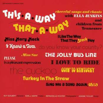 Album Ella Jenkins: This-A-Way, That-A-Way
