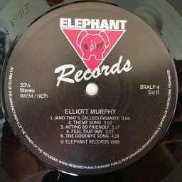 LP Elliott Murphy: Change Will Come 180199