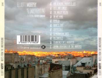 CD Elliott Murphy: Notes From The Underground 432251
