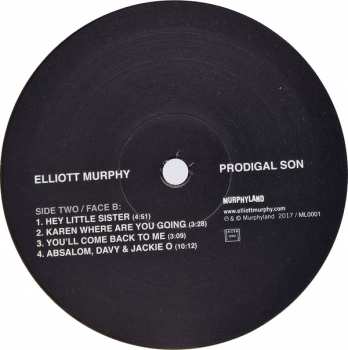LP Elliott Murphy: Prodigal Son 72793