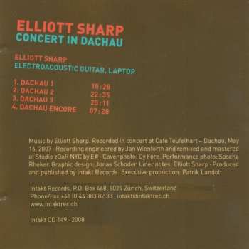 CD Elliott Sharp: Concert In Dachau 423997