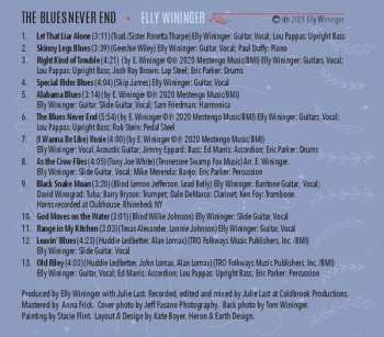 CD Elly Wininger: The Blues Never End 127636